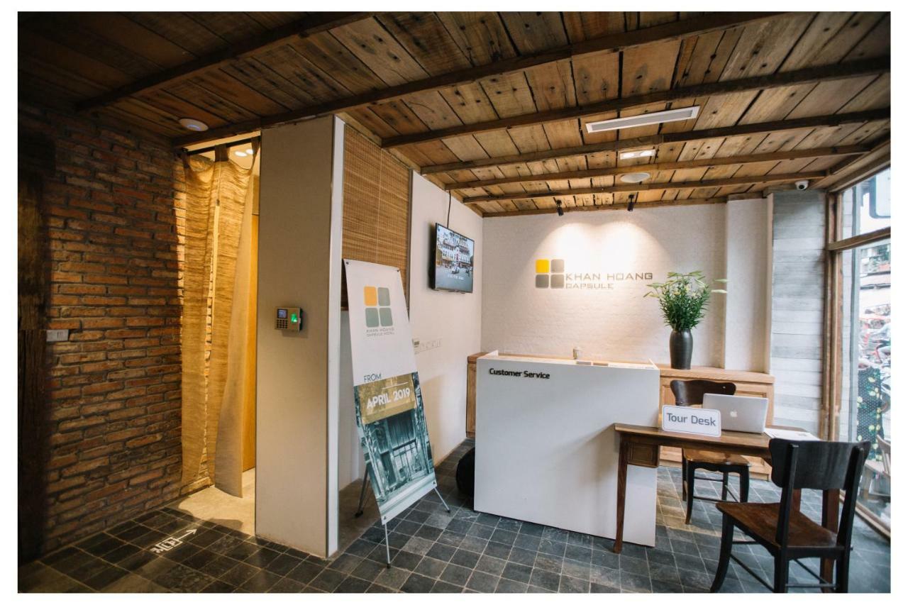 Khan Hoang Capsule Hotel (Adults Only) Hanoi Exterior photo